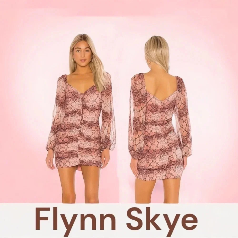 Flynn Skye Mina Mini‎ Dress Slither Size M